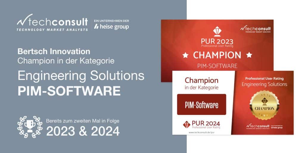 PUR Award Champion PIM Software