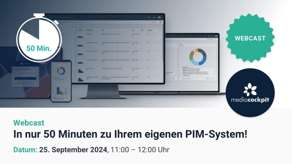 Webcast In 50 Minuten zum eigenen PIM