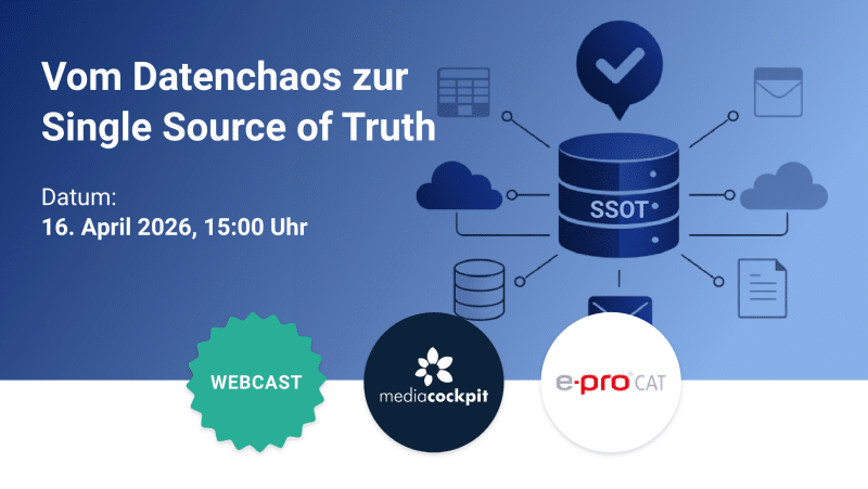 Webcast Datenchaos zur SSoT Webcast Vom Datenchaos zur SSoT